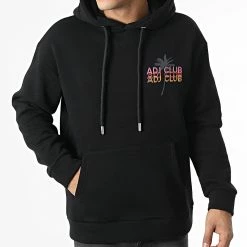 Sweat Capuche KL-2116 Noir de ADJ -ADJ Soldes adj 346663 KL 2116 BLACK 20221108T155722 03