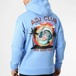 Sweat Capuche KL-2116 Bleu de ADJ