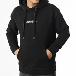 Sweat Capuche KL-2114 Noir de ADJ -ADJ Soldes adj 346667 KL 2114 BLACK 20221108T155648 03