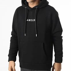 Sweat Capuche KL-2114 Noir de ADJ -ADJ Soldes adj 346667 KL 2114 BLACK 20221108T155649 04