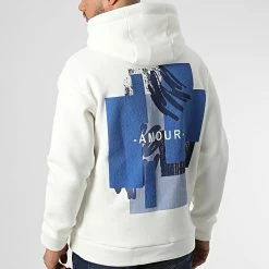 Sweat Capuche KL-2114 Blanc de ADJ