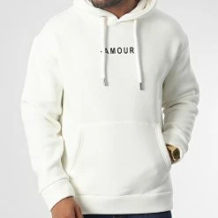 Sweat Capuche KL-2114 Blanc de ADJ -ADJ Soldes adj 346668 KL 2114 WHITE 20221104T154808 03