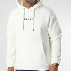 Sweat Capuche KL-2114 Blanc de ADJ -ADJ Soldes adj 346668 KL 2114 WHITE 20221104T154809 04