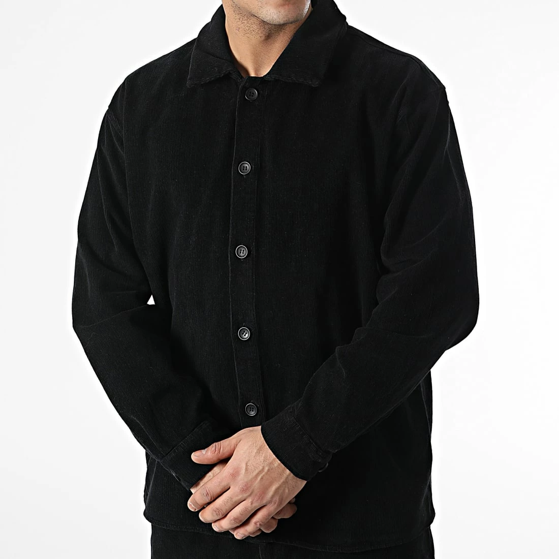 Ensemble Surchemise et Pantalon 701000 Noir de ADJ 4 Ensemble Surchemise et Pantalon 701000 Noir de ADJ – Image 2