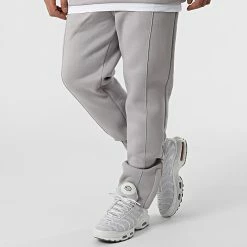 Ensemble De Survetement KL-2023 Gris Clair de ADJ -ADJ Soldes classic series 298142 KL 2023 SILVER20GREY 20220124T160224 04