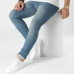 Jean Slim KL-2015 Bleu Denim de ADJ 8 Jean Slim KL-2015 Bleu Denim de ADJ -ADJ Soldes classic series 299807 KL 2015 BLUE 1 20220126T154542 03