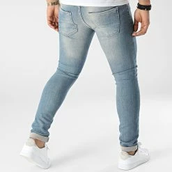 Jean Slim KL-2015 Bleu Denim de ADJ -ADJ Soldes classic series 299815 KL 2015 BLUE 3 20220126T154437 04