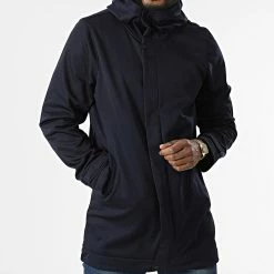 Veste Zippée Capuche KL-2009 Bleu Marine de ADJ -ADJ Soldes classic series 303157 KL 2009 DARK BLUE 20220217T152904 03