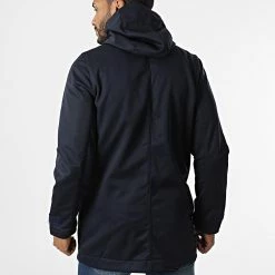 Veste Zippée Capuche KL-2009 Bleu Marine de ADJ -ADJ Soldes classic series 303157 KL 2009 DARK BLUE 20220217T152906 04