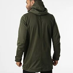 Veste Zippée Capuche KL-2009 Vert Kaki de ADJ -ADJ Soldes classic series 303158 KL 2009 KHAKI 20220217T152919 04