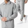 Ensemble De Survetement KL-2019 Gris Chiné de ADJ 1 Ensemble De Survetement KL-2019 Gris Chiné de ADJ -ADJ Soldes classic series 303161 KL 2019 GREY 20220217T151222 01