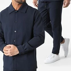 Ensemble De Survetement KL-2019 Bleu Marine de ADJ