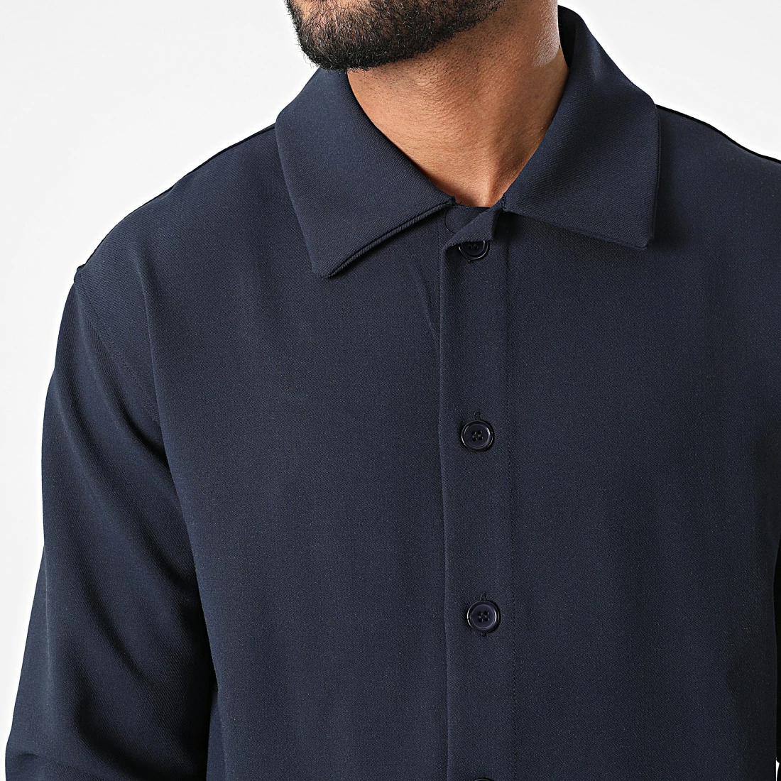 Ensemble De Survetement KL-2019 Bleu Marine de ADJ 4 Ensemble De Survetement KL-2019 Bleu Marine de ADJ – Image 2