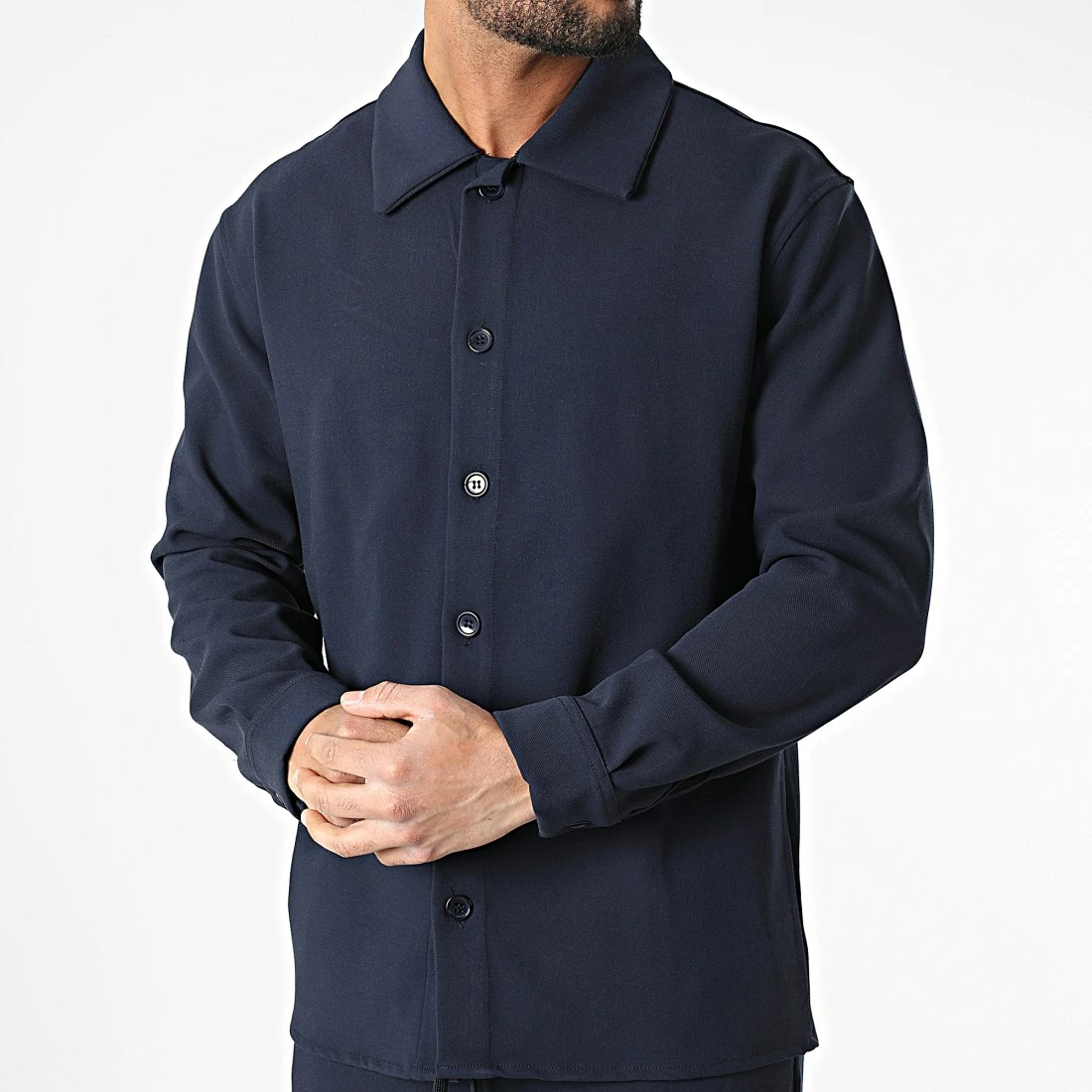 Ensemble De Survetement KL-2019 Bleu Marine de ADJ 5 Ensemble De Survetement KL-2019 Bleu Marine de ADJ – Image 3