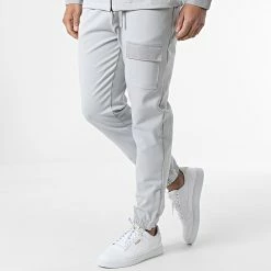 Ensemble Veste Jogging KL-2031 Gris Clair de ADJ 11 Ensemble Veste Jogging KL-2031 Gris Clair de ADJ -ADJ Soldes classic series 303166 KL 2031 GREY 20220217T151429 05