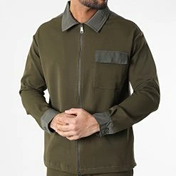 Ensemble Veste Jogging KL-2031 Vert Kaki de ADJ 9 Ensemble Veste Jogging KL-2031 Vert Kaki de ADJ -ADJ Soldes classic series 303167 KL 2031 KHAKI 20220217T151241 03