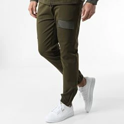 Ensemble Veste Jogging KL-2031 Vert Kaki de ADJ 11 Ensemble Veste Jogging KL-2031 Vert Kaki de ADJ -ADJ Soldes classic series 303167 KL 2031 KHAKI 20220217T151244 05