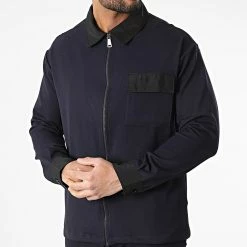 Ensemble Veste Jogging KL-2031 Bleu Marine de ADJ -ADJ Soldes classic series 303169 KL 2031 DARK BLUE 20220217T151312 03