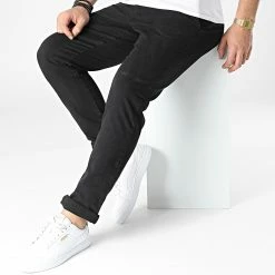 Pantalon Chino KL-2028 Noir de ADJ -ADJ Soldes classic series 303172 KL 2028 BLACK 20220221T162803 01