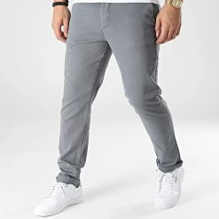 Pantalon Chino KL-2028 Gris de ADJ