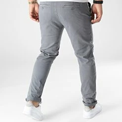 Pantalon Chino KL-2028 Gris de ADJ -ADJ Soldes classic series 303174 KL 2028 GREY 20220221T162316 04