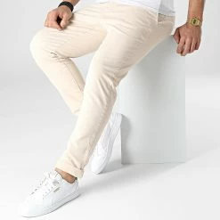 Pantalon Chino KL-2028 Beige de ADJ -ADJ Soldes classic series 303175 KL 2028 BEIGE 20220221T162857 01