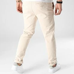 Pantalon Chino KL-2028 Beige de ADJ -ADJ Soldes classic series 303175 KL 2028 BEIGE 20220221T162901 04
