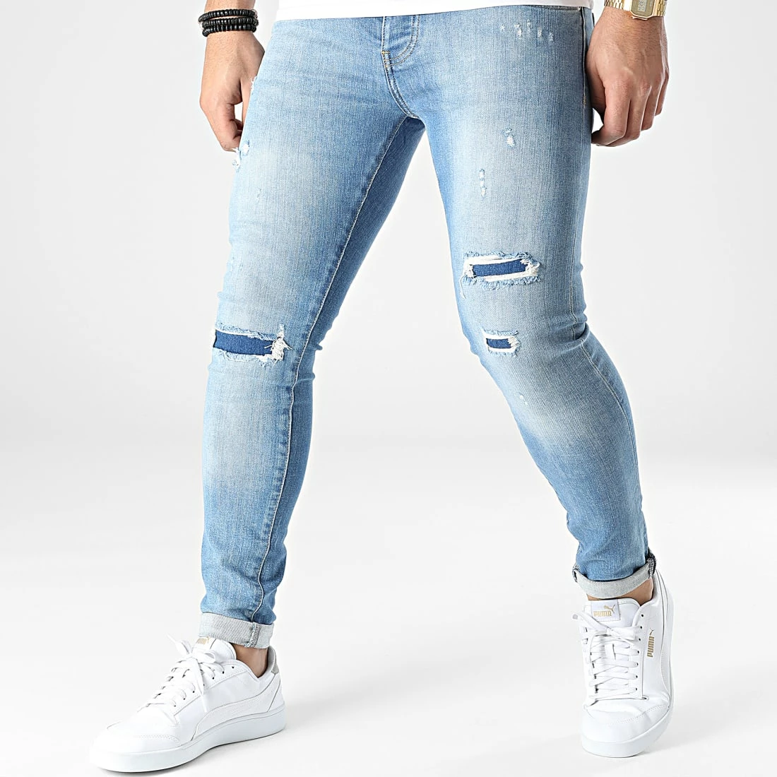 Jean Skinny KL-2014 Bleu Wash de ADJ 3 Jean Skinny KL-2014 Bleu Wash de ADJ