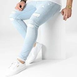 Jean Skinny KL-2014 Bleu Wash de ADJ 8 Jean Skinny KL-2014 Bleu Wash de ADJ -ADJ Soldes classic series 303181 KL 2014 BLUE1 20220221T152437 01
