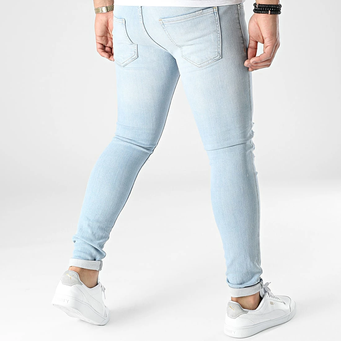 Jean Skinny KL-2014 Bleu Wash de ADJ 6 Jean Skinny KL-2014 Bleu Wash de ADJ – Image 4