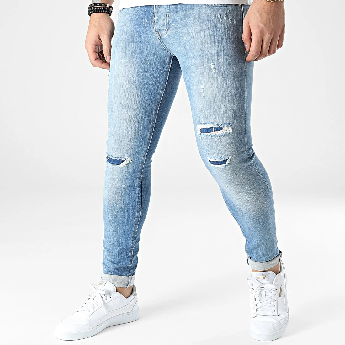 Jean Skinny KL-2014 Bleu Denim de ADJ 3 Jean Skinny KL-2014 Bleu Denim de ADJ