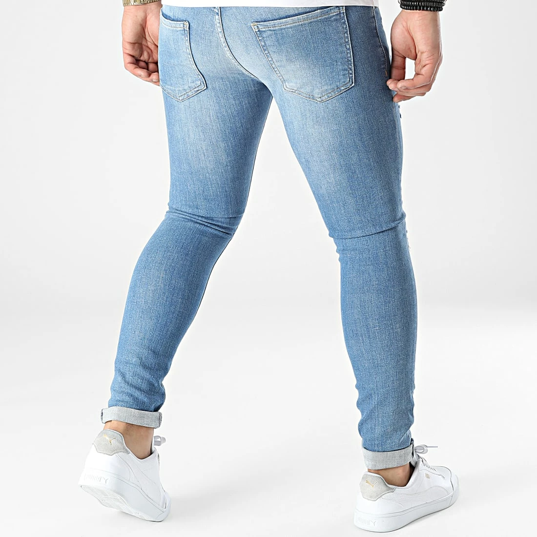 Jean Skinny KL-2014 Bleu Denim de ADJ 6 Jean Skinny KL-2014 Bleu Denim de ADJ – Image 4