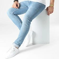 Jean Slim KL-2038 Bleu Denim de ADJ -ADJ Soldes classic series 303188 KL 2038 FOGGY BLUE 20220221T151209 03