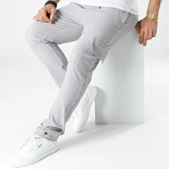 Pantalon Cargo KL-2043 Gris Clair de ADJ 8 Pantalon Cargo KL-2043 Gris Clair de ADJ -ADJ Soldes classic series 305310 KL 2043 GREY 20220222T155328 03