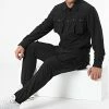 Ensemble Surchemise Et Pantalon Jogging KL-2048 Noir de ADJ 2 Ensemble Surchemise Et Pantalon Jogging KL-2048 Noir de ADJ -ADJ Soldes classic series 305856 KL 2048 BLACK 20220225T145955 01