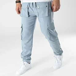 Pantalon Cargo KL-2047 Bleu Clair de ADJ