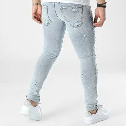 Jean Slim 1285 Bleu Wash de ADJ -ADJ Soldes classic series 307621 1285 1 BLUE 20220311T142720 04