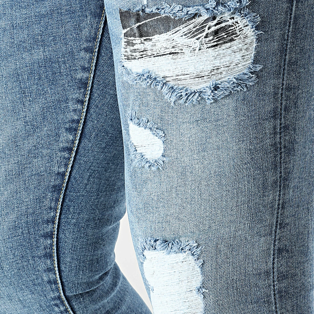 Jean Slim 20052 Bleu Denim de ADJ 4 Jean Slim 20052 Bleu Denim de ADJ – Image 2