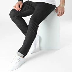 Jean Slim 19811 Noir de ADJ -ADJ Soldes grj denim 307637 19811 NOIR 20220308T140356 03