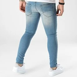 Jean Slim 18910 Bleu Denim de ADJ 9 Jean Slim 18910 Bleu Denim de ADJ -ADJ Soldes grj denim 307645 18910 BLEU 20220308T141743 04