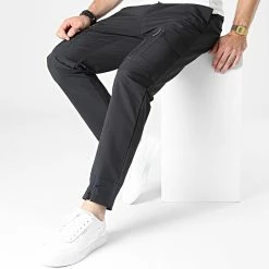 Pantalon Cargo KL-2080 Noir de ADJ -ADJ Soldes ikao 323466 KL 2080 BLACK 20220621T140256 03